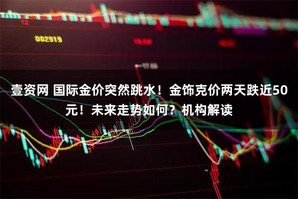 壹资网 国际金价突然跳水！金饰克价两天跌近50元！未来走势如何？机构解读